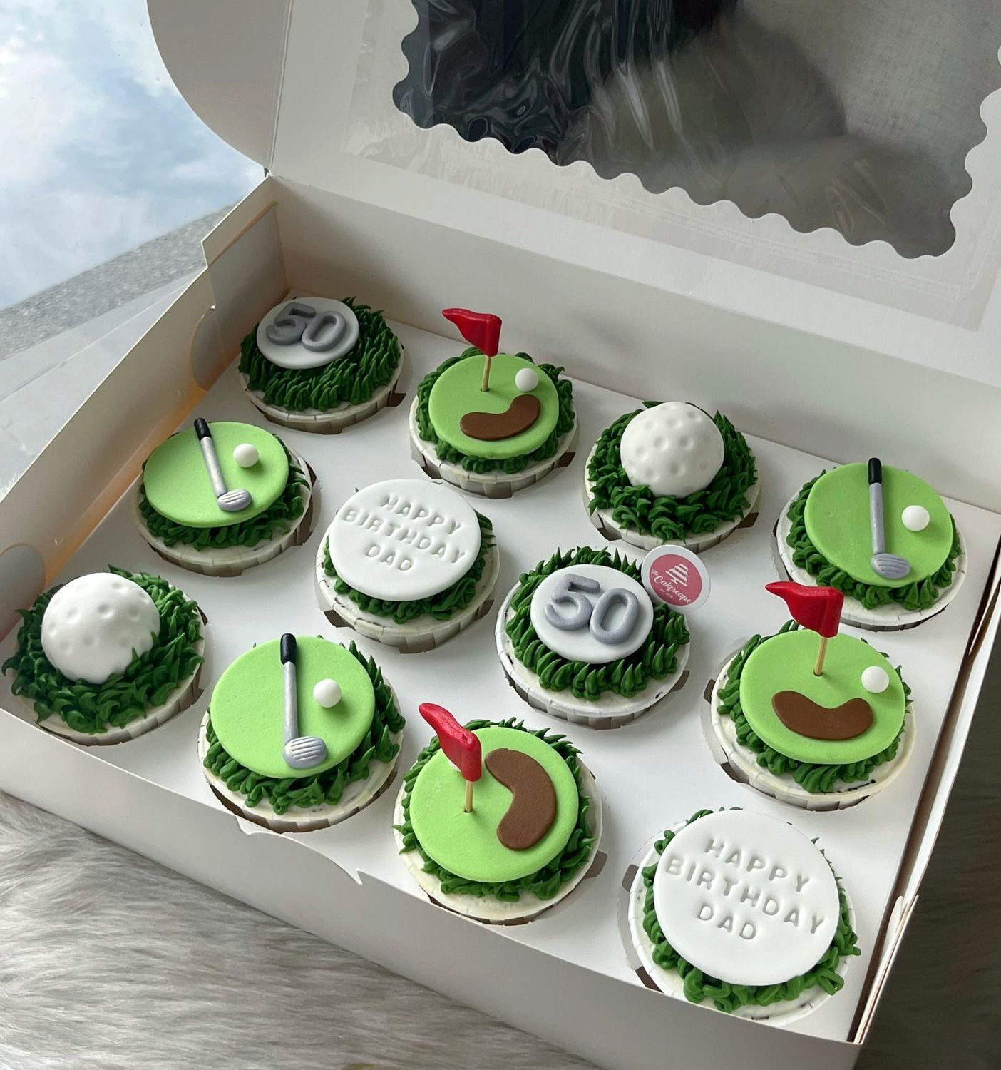 Golf Cupcakes 2