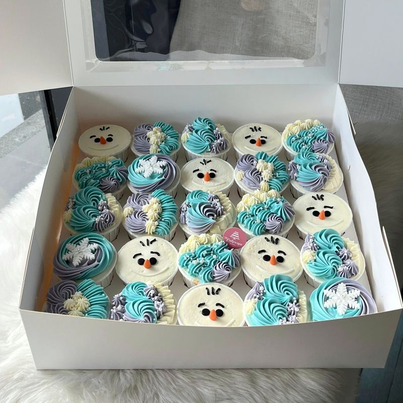 Frozen Cupcake 1 Frozen Cupcake 1