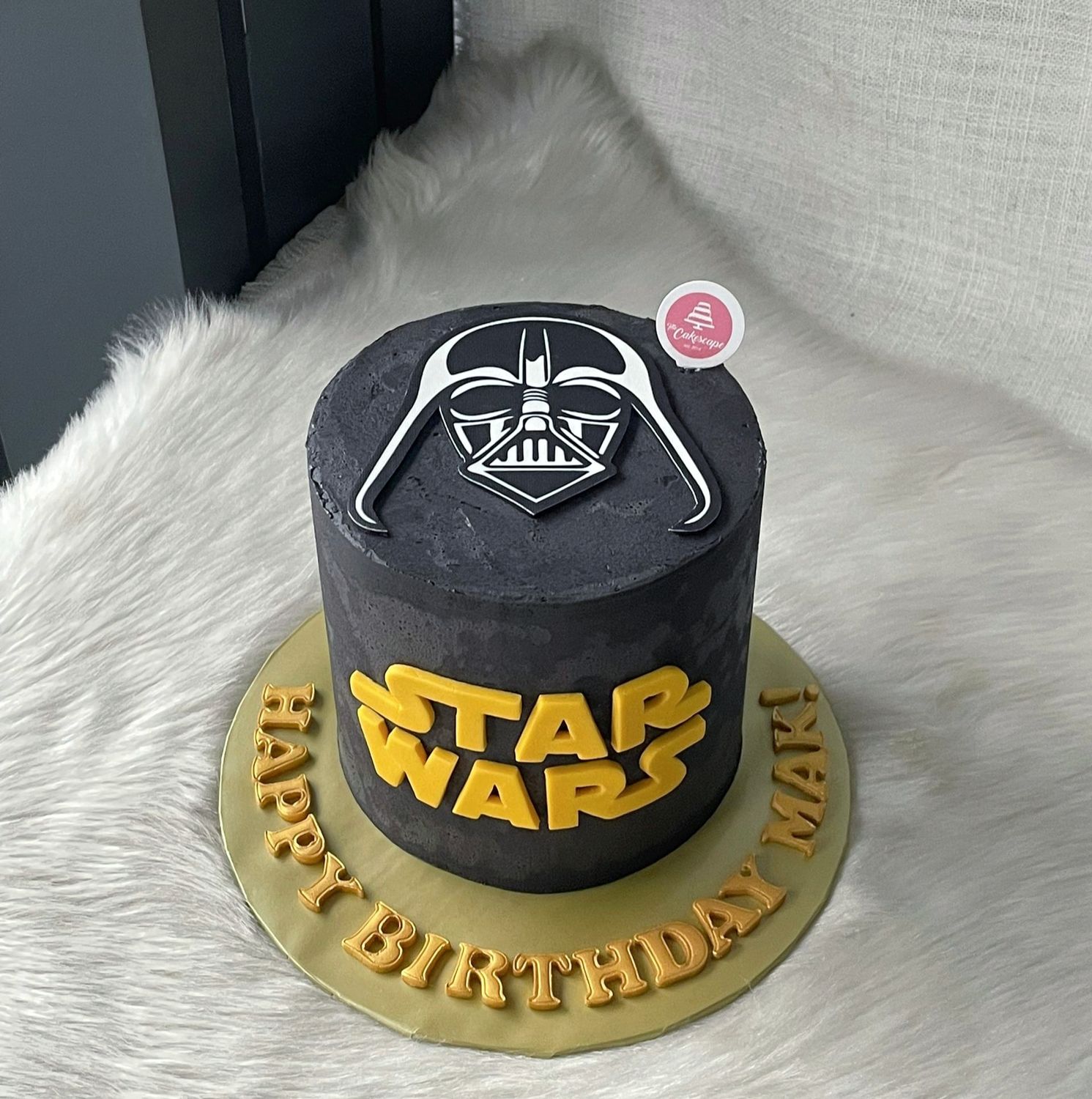 Star Wars Cake 6 Darth Vader