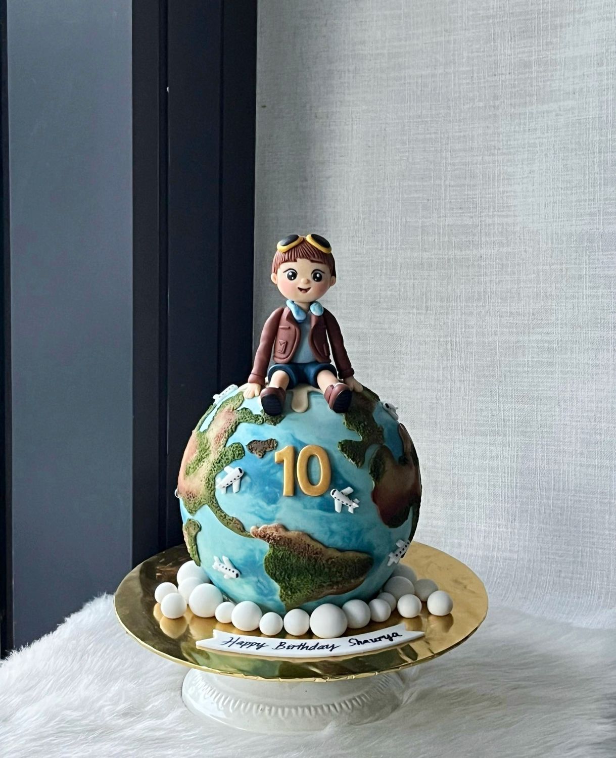 Around The World Travel Holiday Cake 4