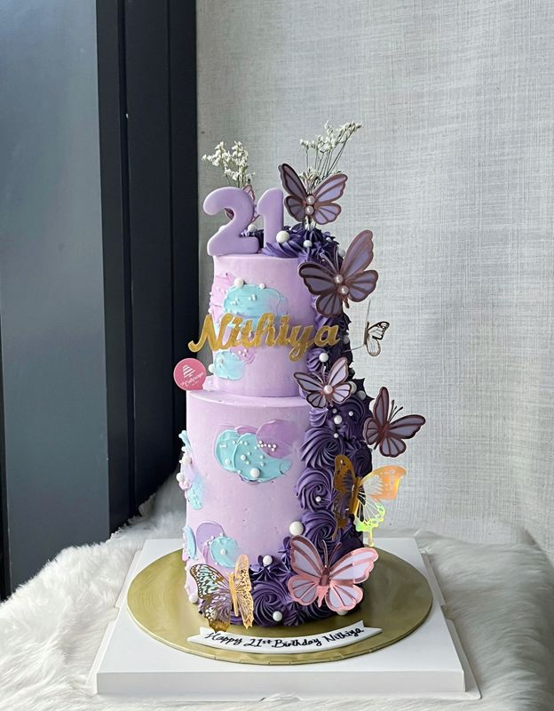 Butterfly Cake 12 in 2tiers Butterfly Cake 12 in 2tiers