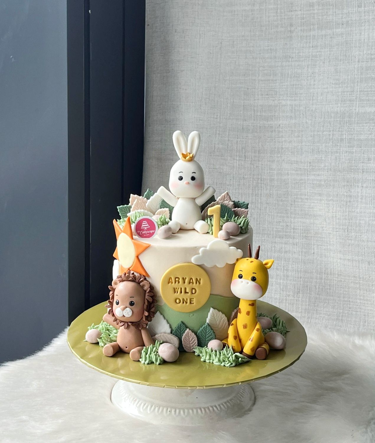 Animal Safari Jungle Cake 18