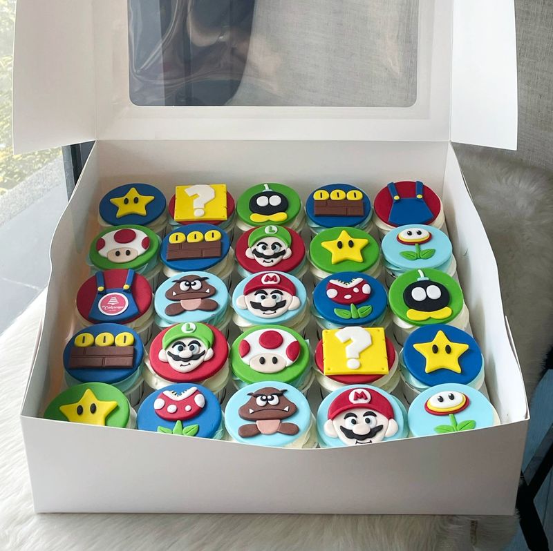 Super Mario Cupcakes