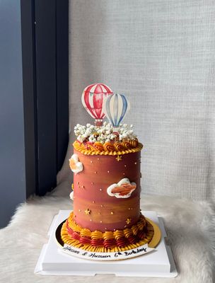 Hot Air Balloon Cake