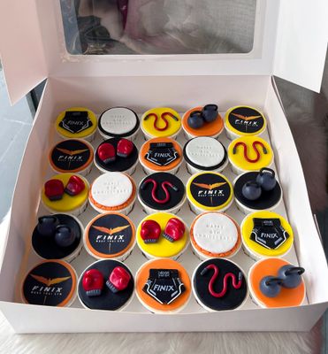 Muay Thai Boxing Cupcake