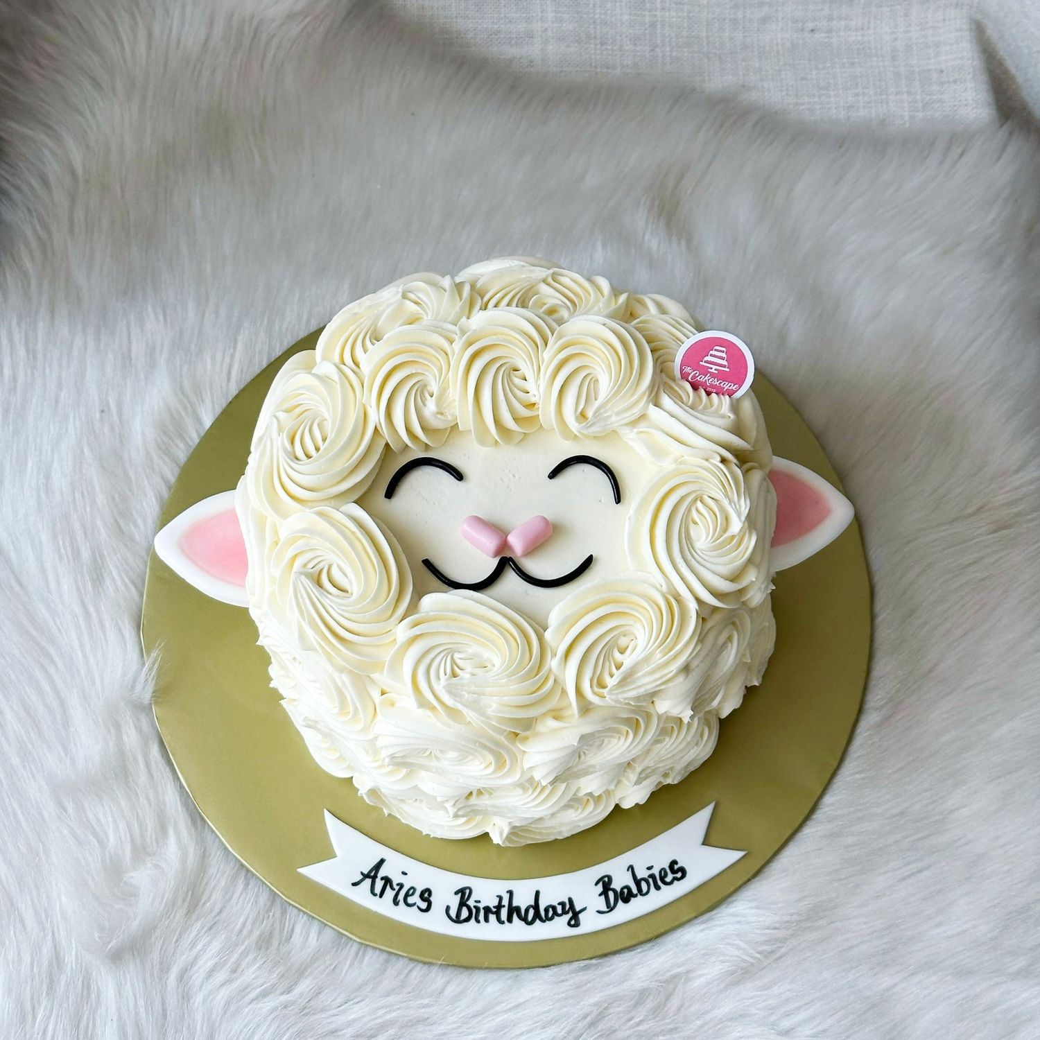 Animal Goat / Sheep Cake 1