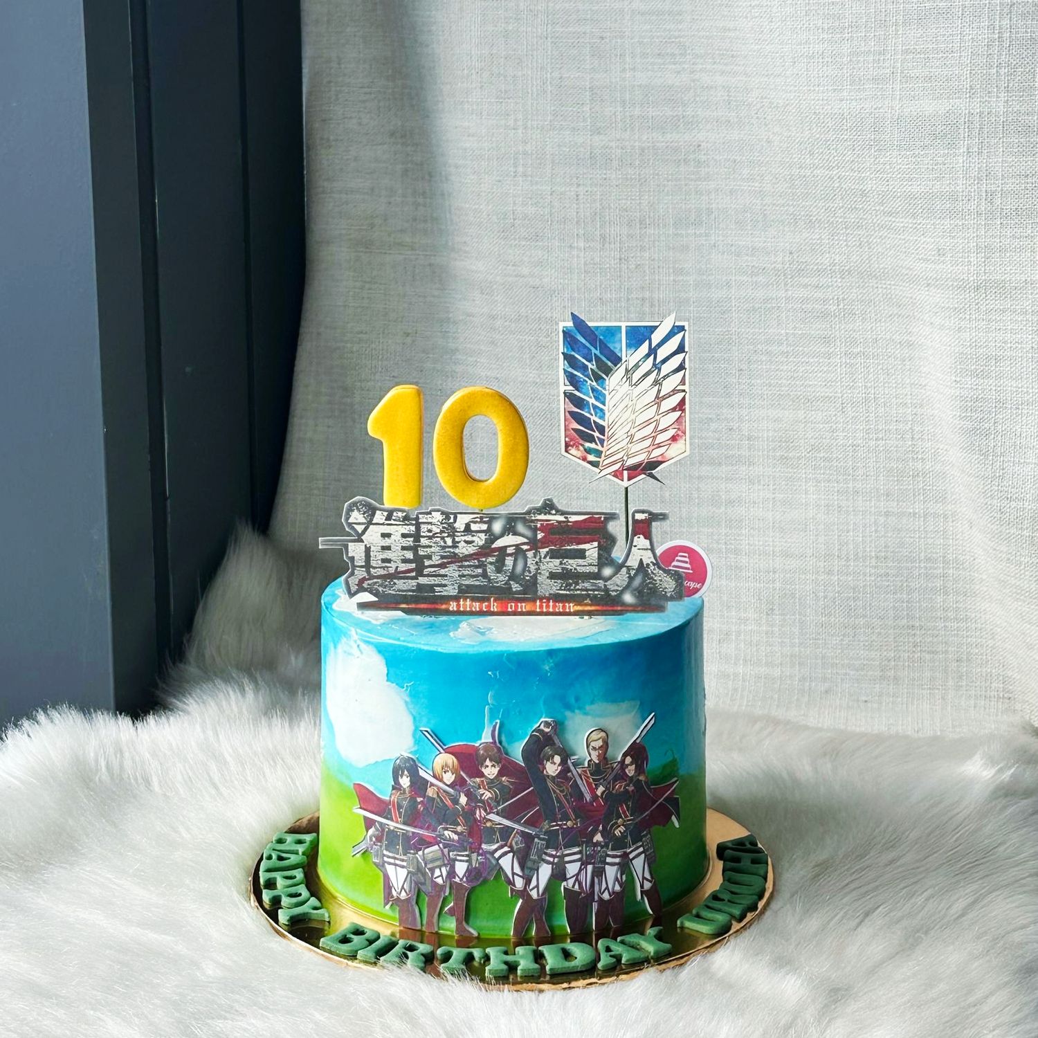 Attack On Titan Cake 2