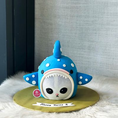 Mofusand Cat Cake 2 - Shark