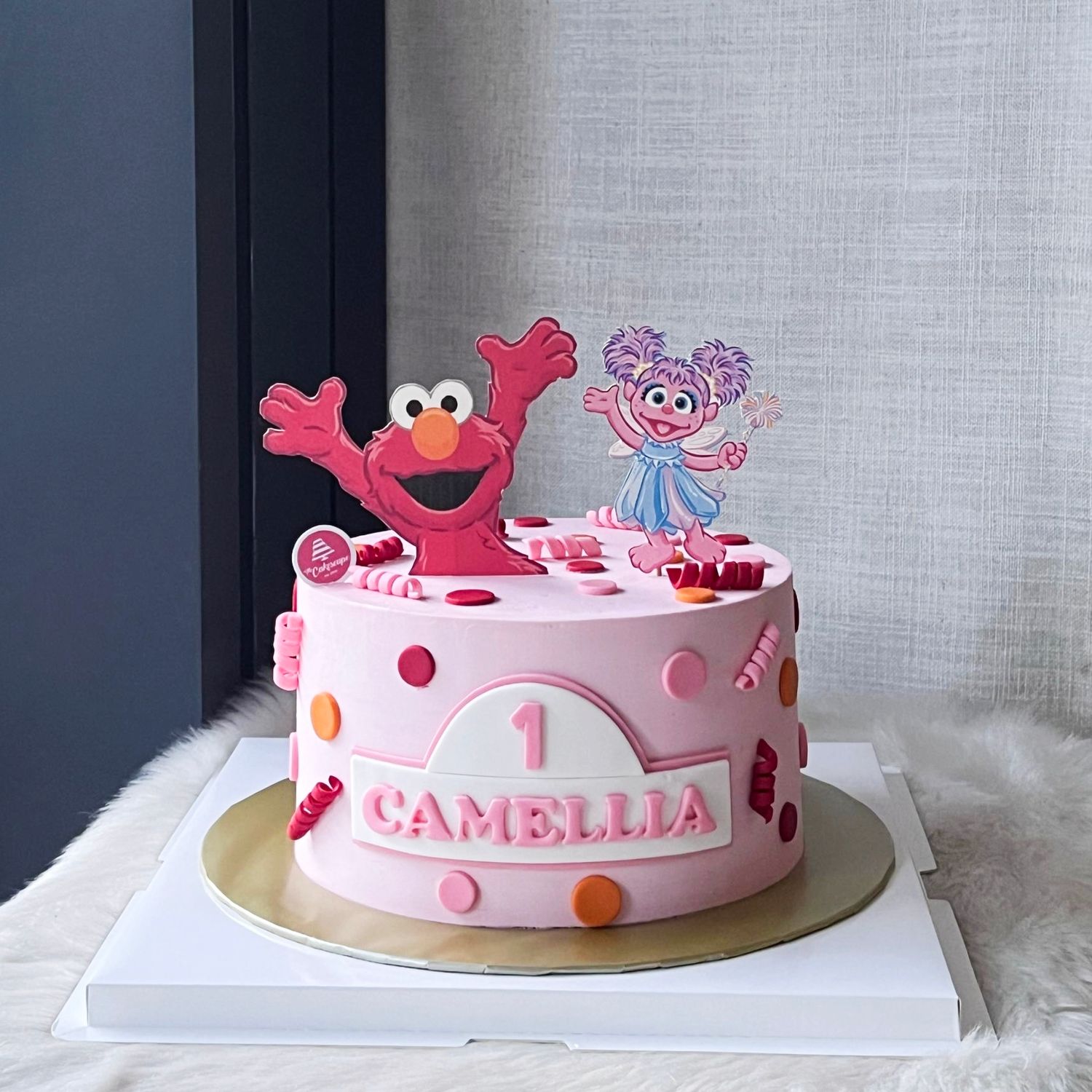 Sesame Street Cake 4 - Elmo and Friends