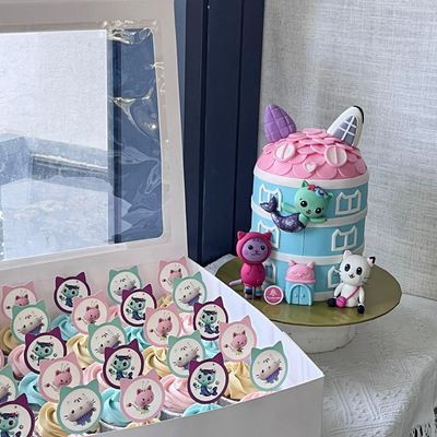Gabby's Dollhouse Cake