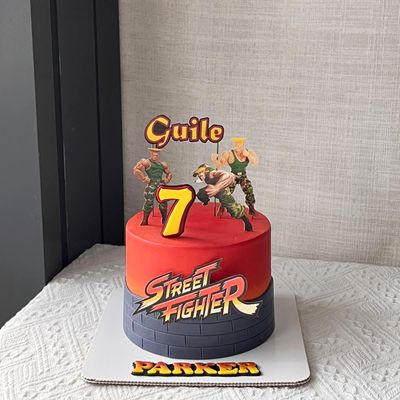 Street Fighter Cake