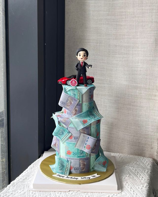 Dad / Father / Man King Boss Cake 14 Money Dad / Father / Man King Boss Cake 14 Money