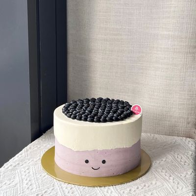 Jelly Cat Cake 2 - Blueberry