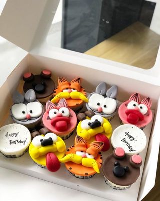 Garfield Cupcakes