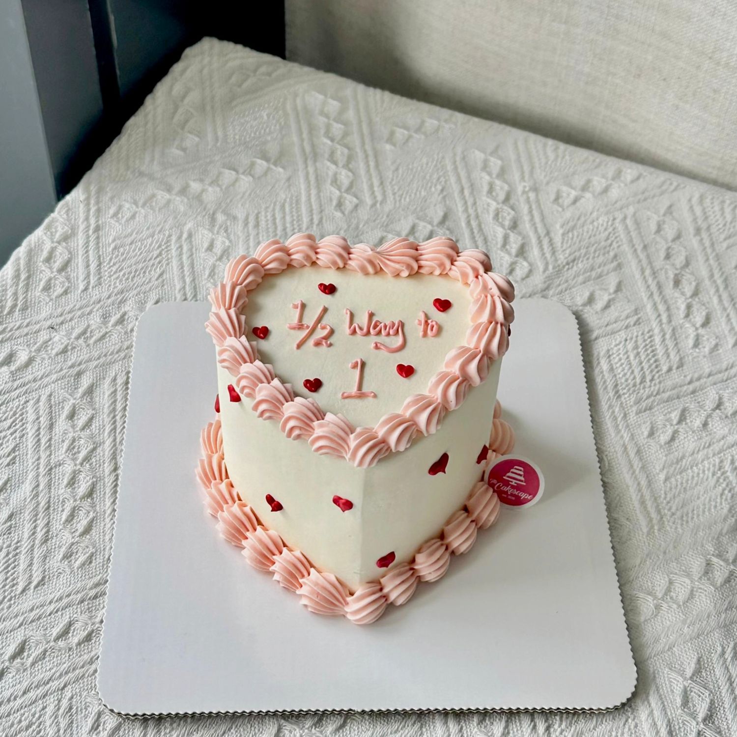 Korean Ins Minimalist Heart Cake 12
