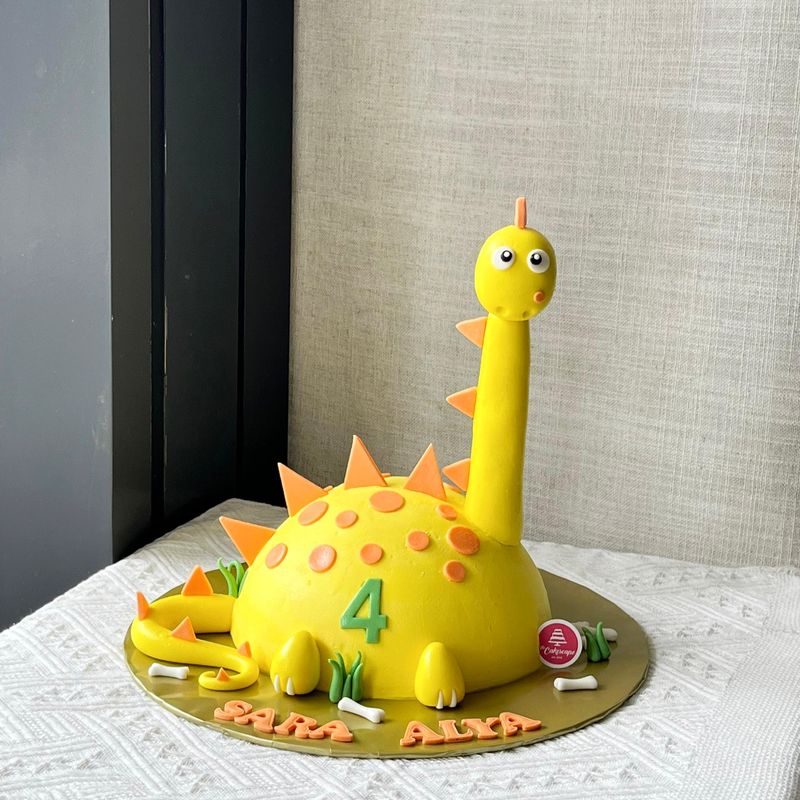 Dinosaur Cake 10 Dinosaur Cake 10