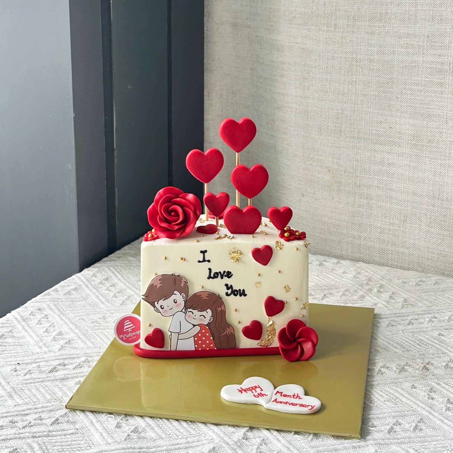Hybrid Cake - Couple Relationship Love Cake 6