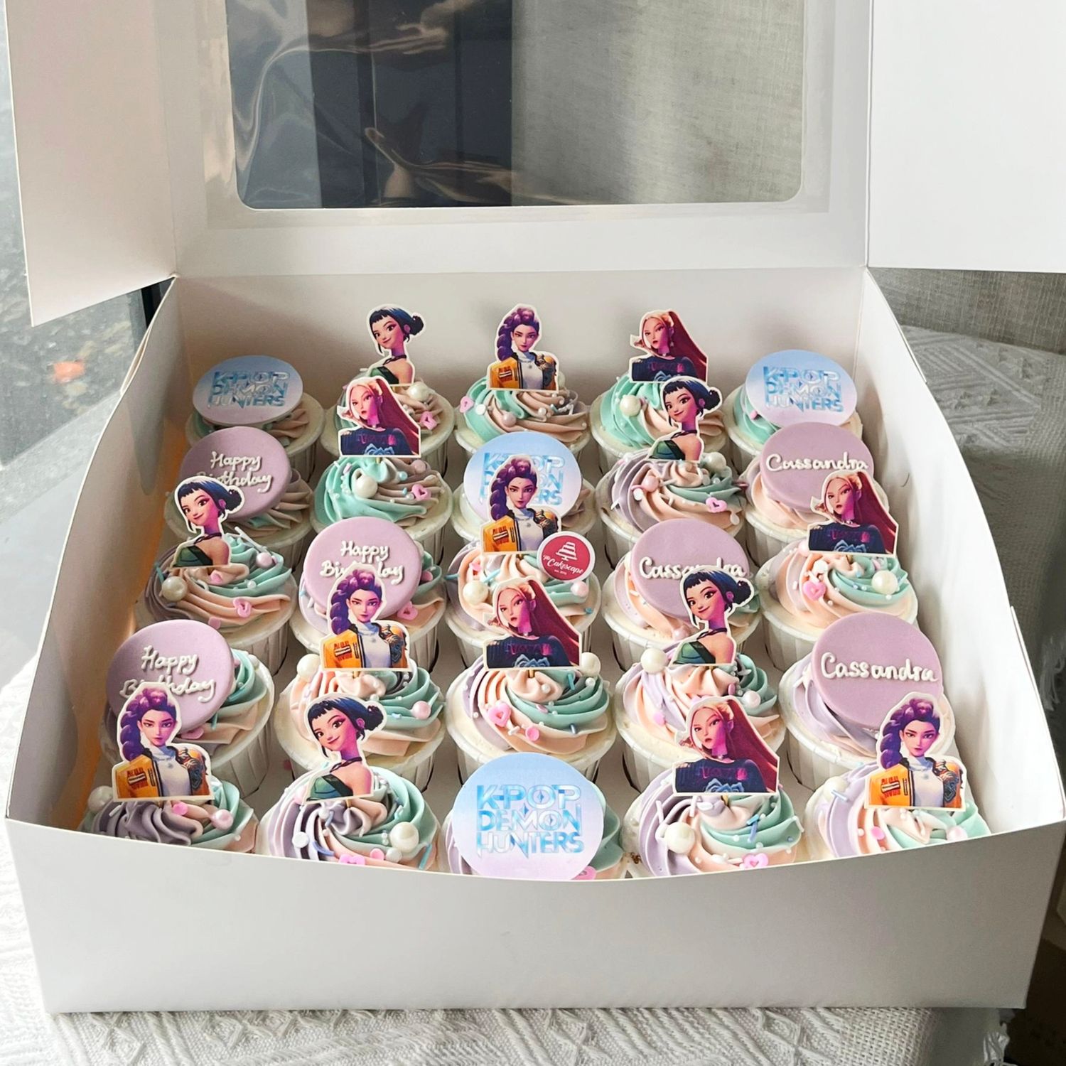 Standee Cupcake - Kpop Demon Hunters