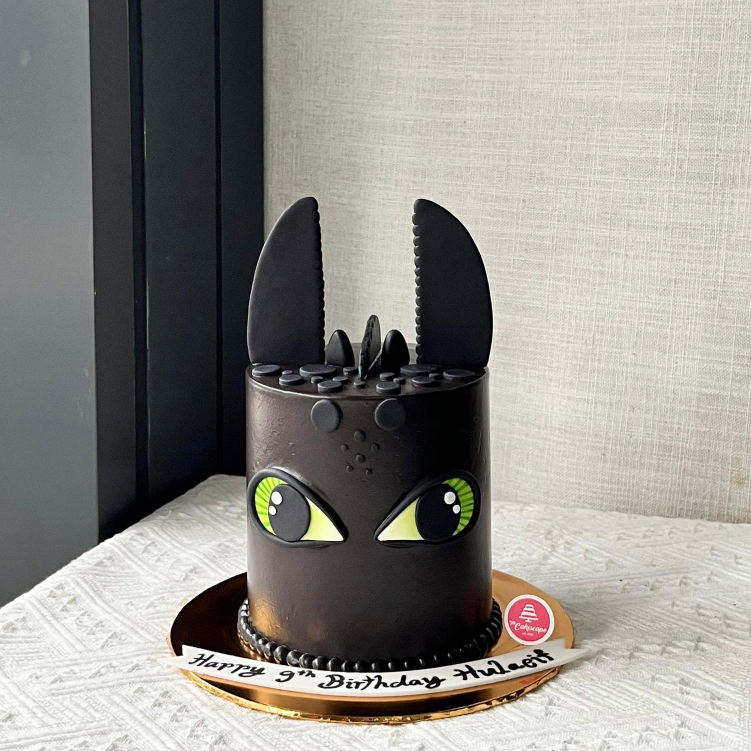 How to train your dragon - Night Fury Cake