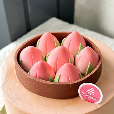 Chinese Shou Cake 24