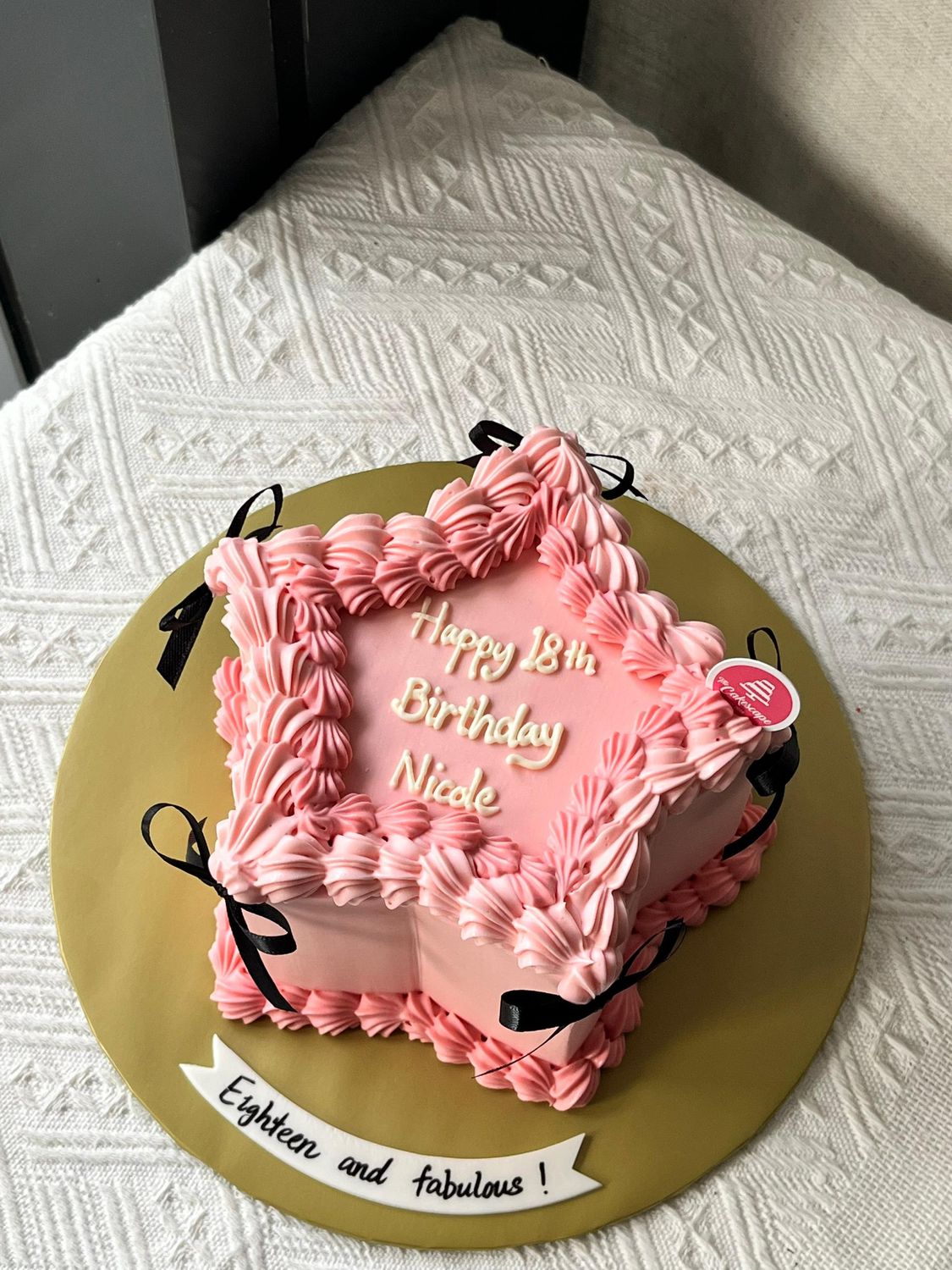 Korean Ins Cake - Star Shape Cake Korean Ins Cake - Star Shape Cake