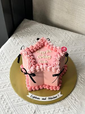 Korean Ins Cake - Star Shape Cake