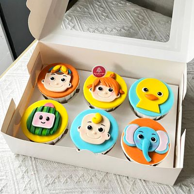 Cocomelon Baby Cupcakes 2 Cocomelon Baby Cupcakes 2