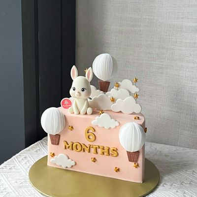 Baby Fullmoon 38 Rabbit Cake
