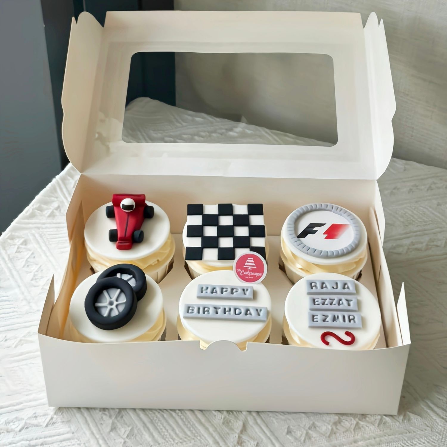 F1 Ferrari Cupcakes