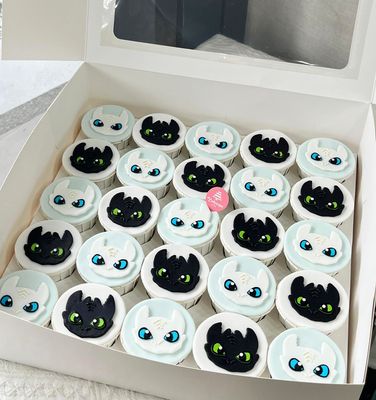 How to train your dragon Cupcake