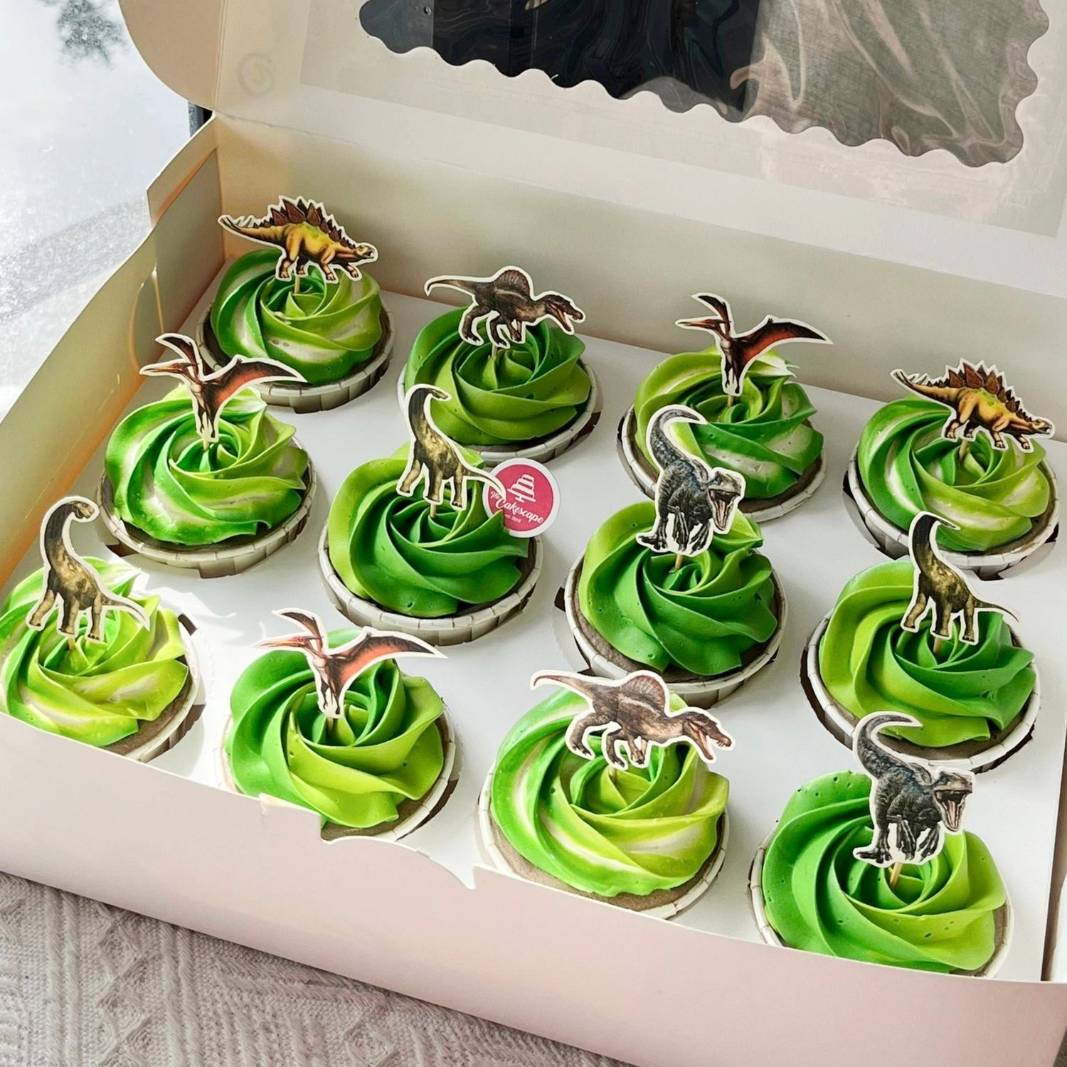 Standee Cupcake - Jurassic World Dinosaur