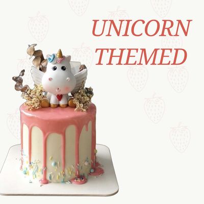 Unicorn Themed Cake