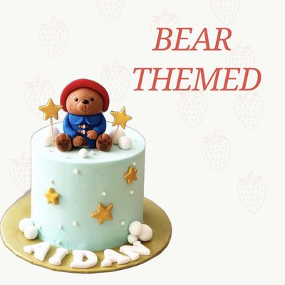Teddy Bear Themed Cake