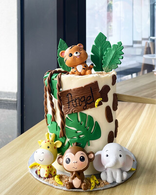 Animal Safari Jungle Cake 10