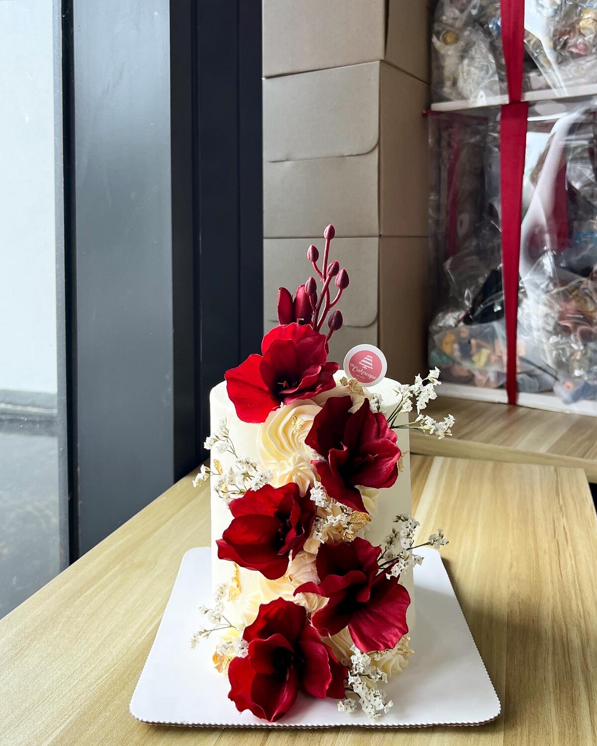 Rose Flow Cake 2 Rose Flow Cake 2