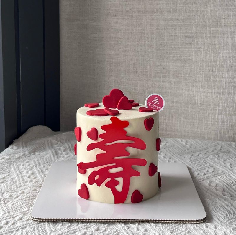 Chinese Shou Cake 23