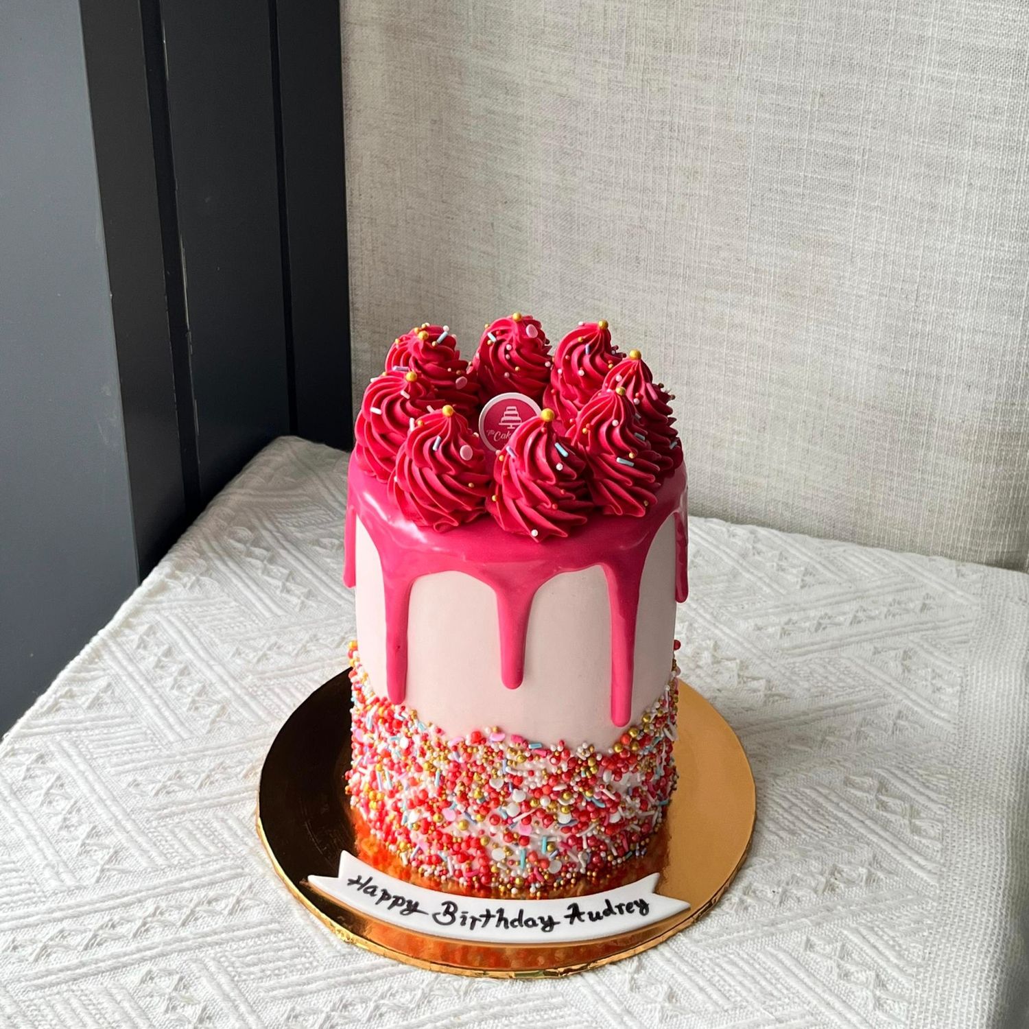 Fuschia Pink Cake