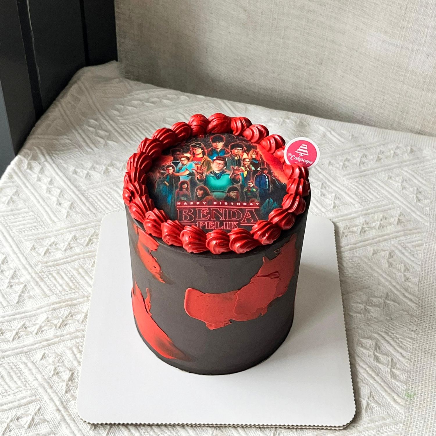 Stranger Things Cake 1