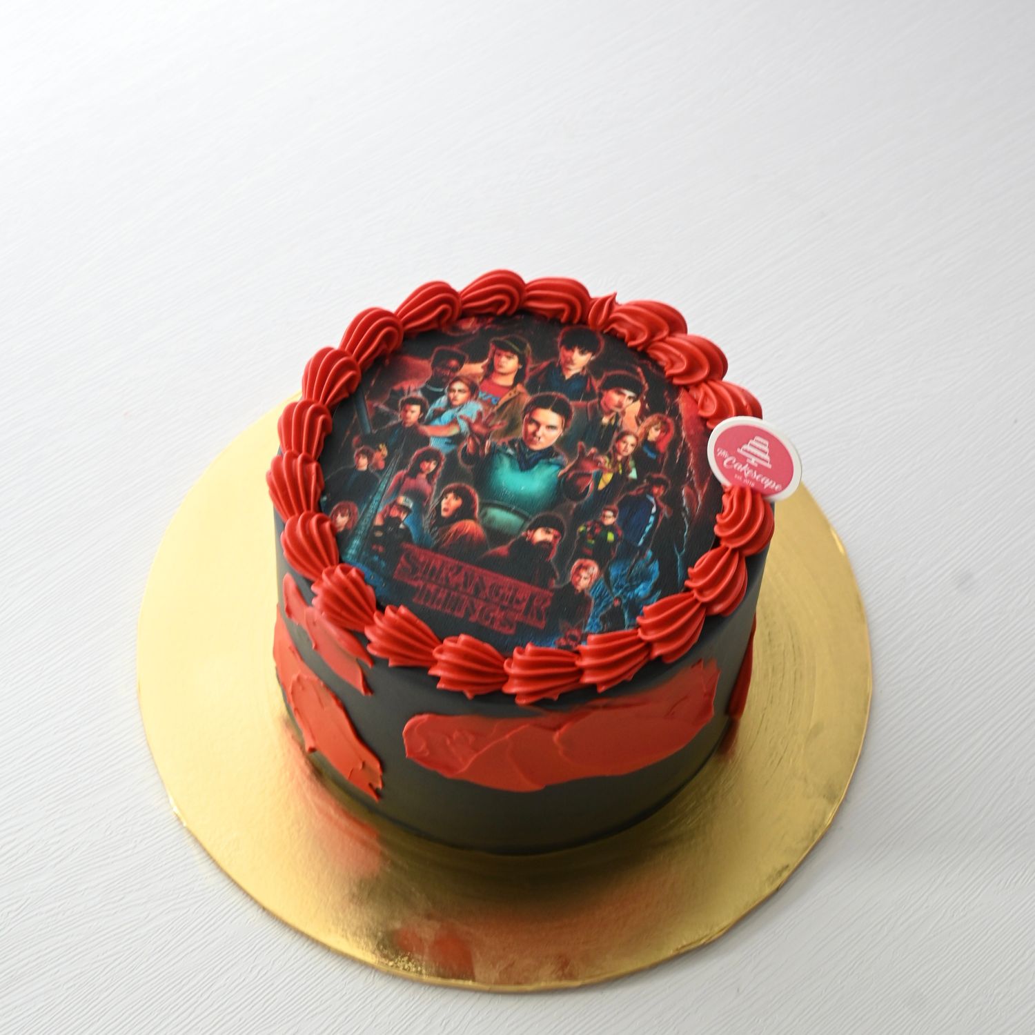Stranger Things Cake 1 Stranger Things Cake 1
