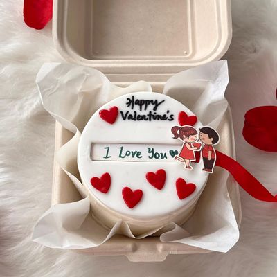 Valentine's Bento Cake