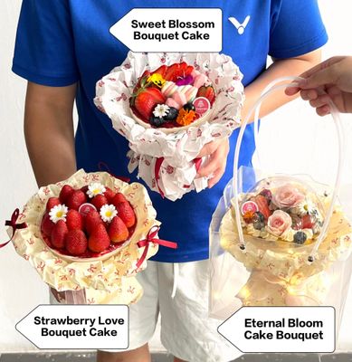 Flower Bouquet Cake