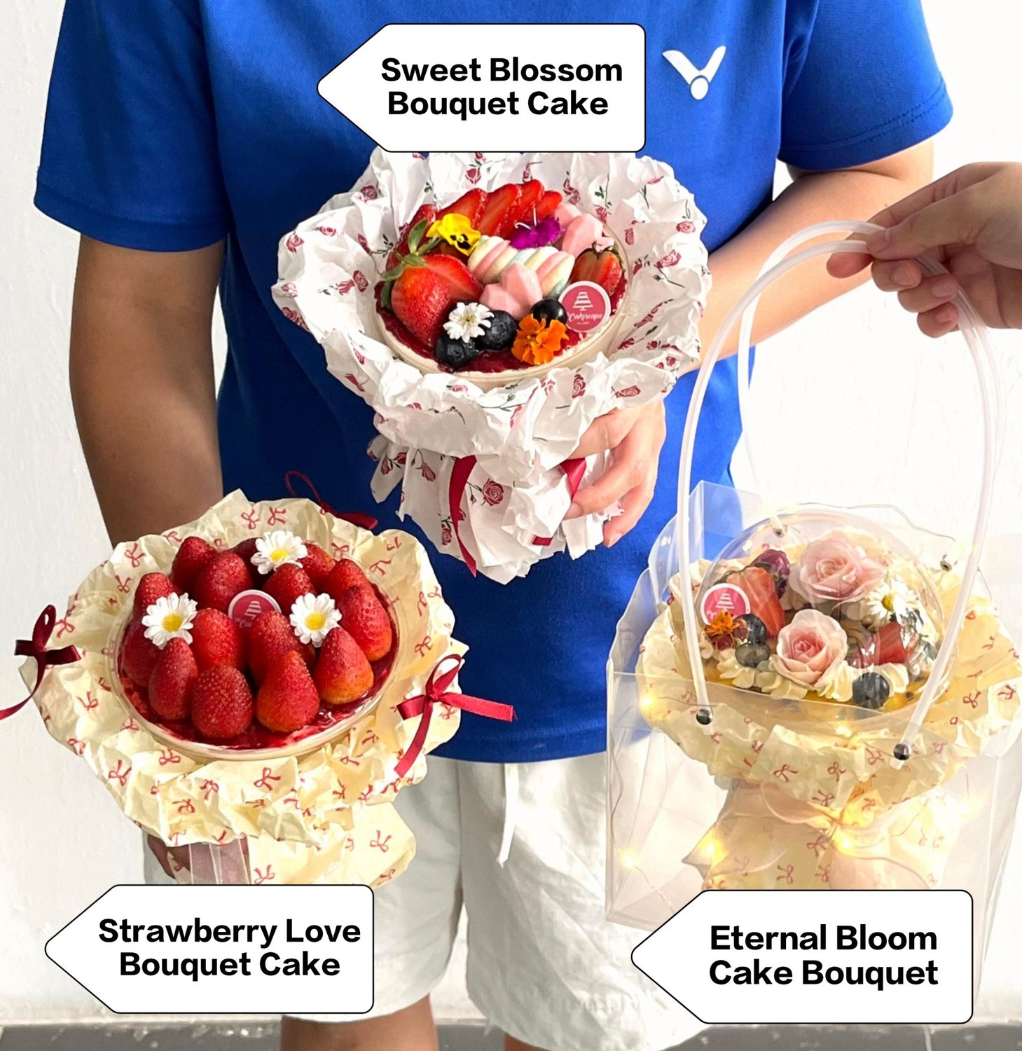 Flower Bouquet Cake Flower Bouquet Cake