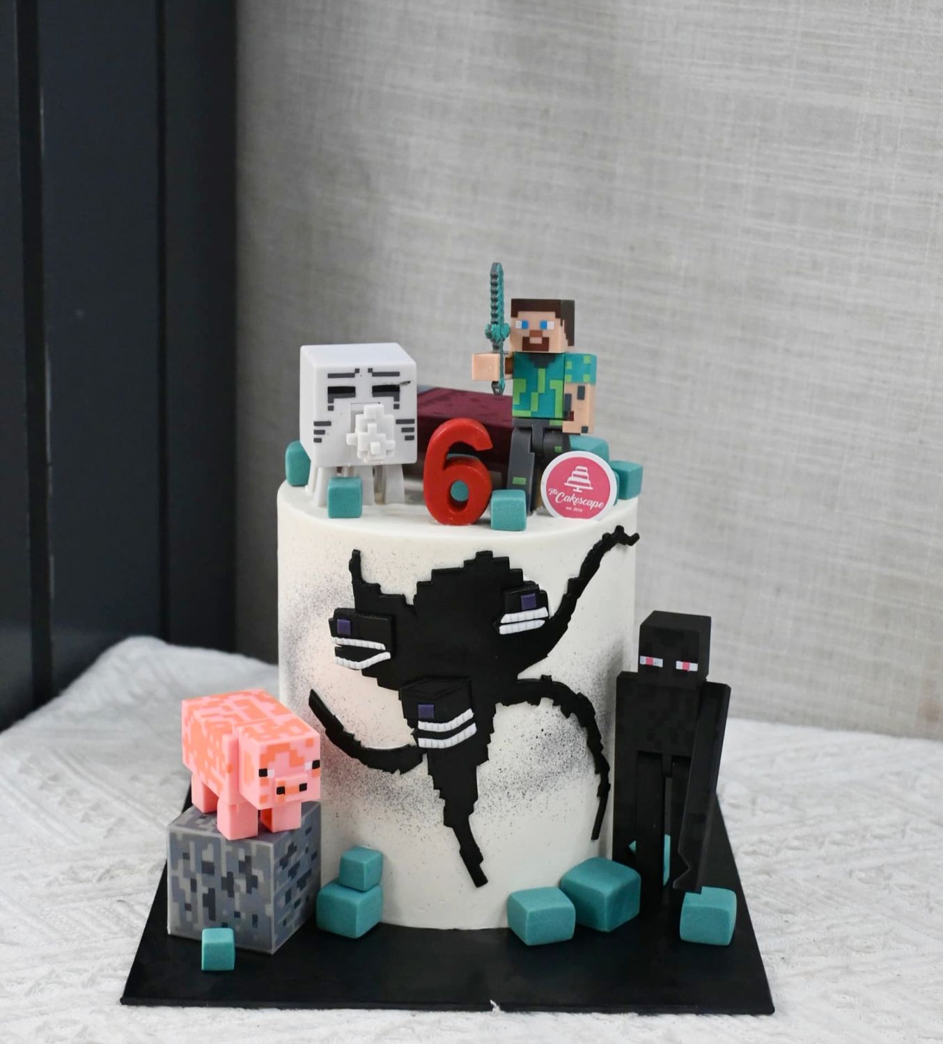 Minecraft Cake 7 - Witherstorm