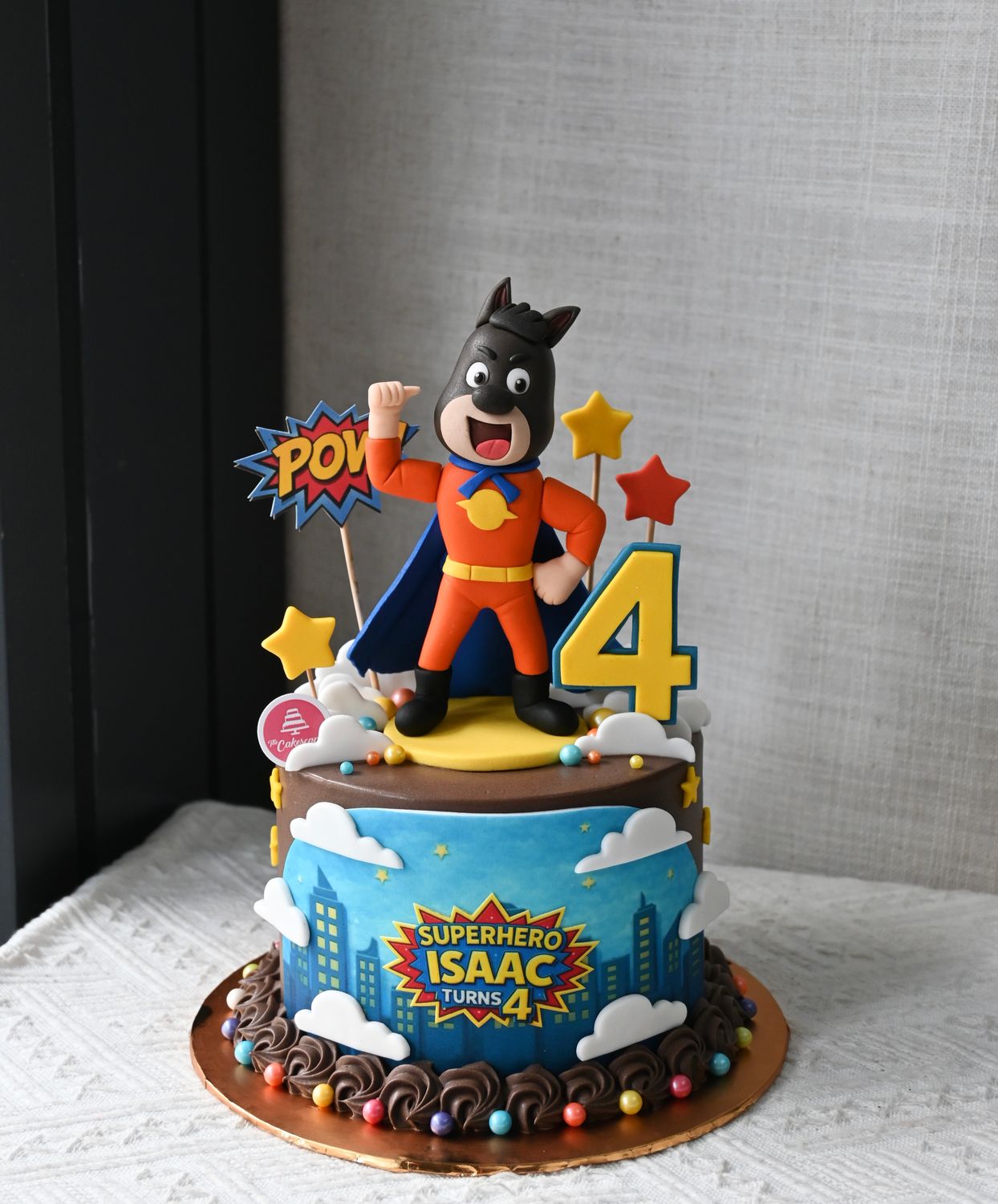 Superhero Dobie Cake