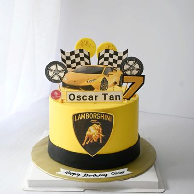 Car Cake - Lamborghini Cake