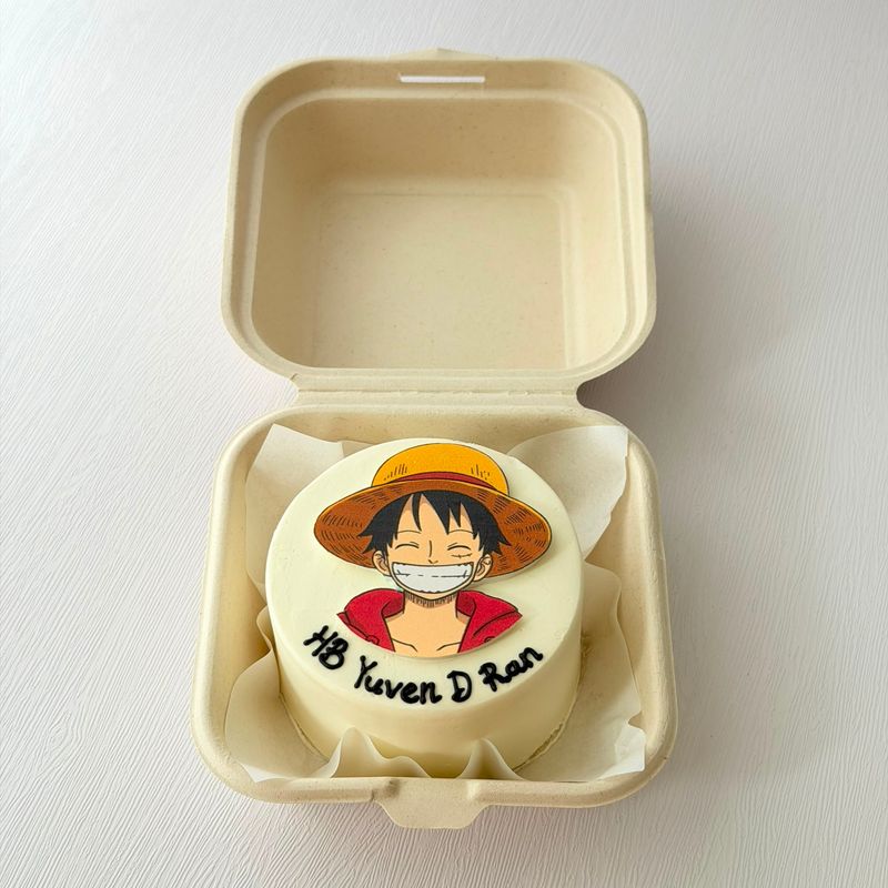 Bento Cake - One Piece Luffy Cake