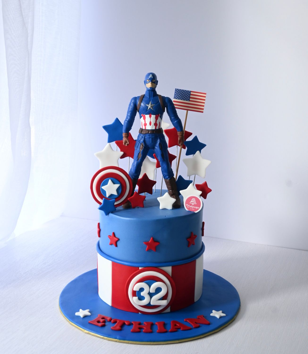 Marvel Avengers Superhero Cake 25 Captain America Marvel Avengers Superhero Cake 25 Captain America