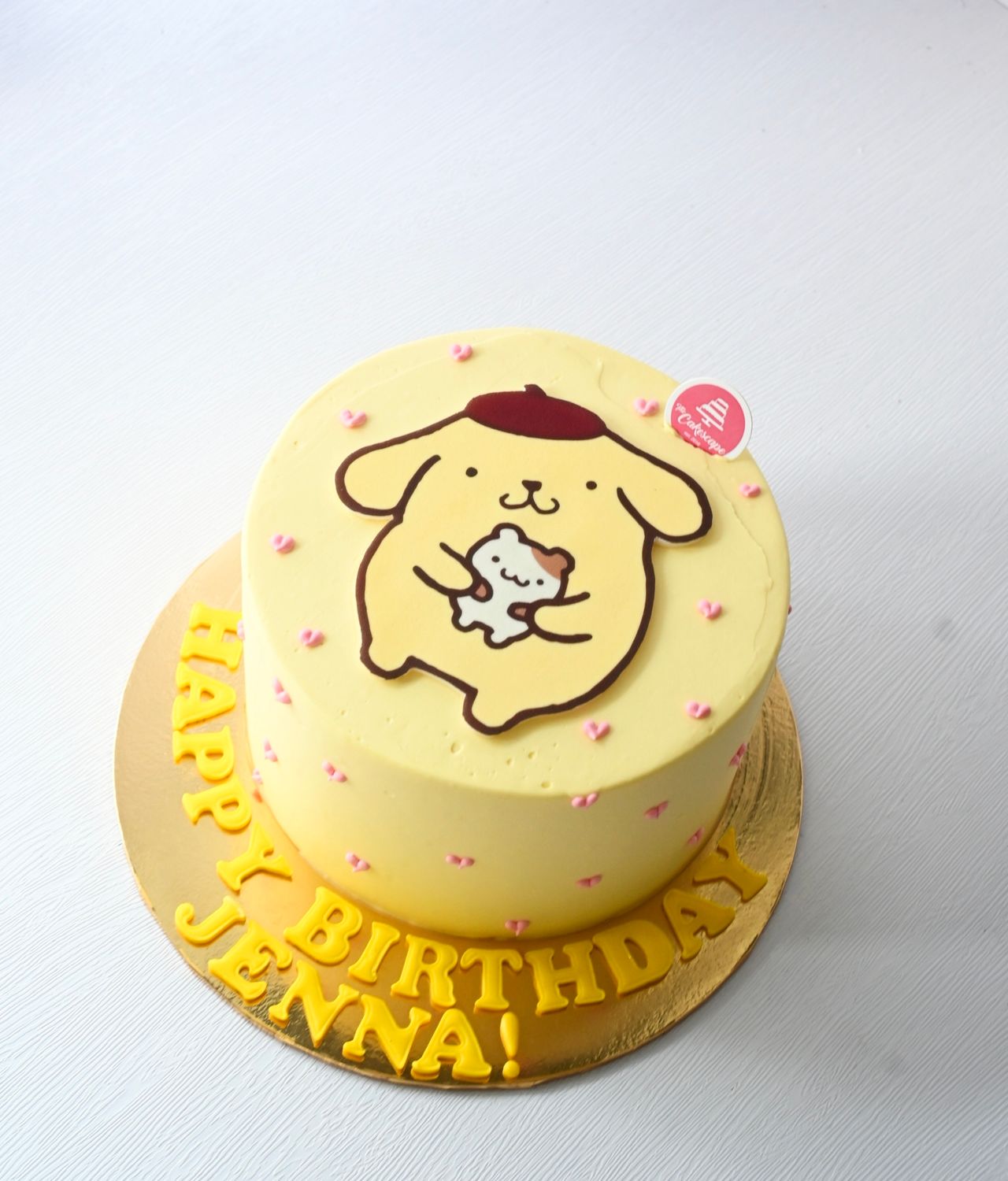 Sanrio - Pompompurin Cake 1 Sanrio - Pompompurin Cake 1