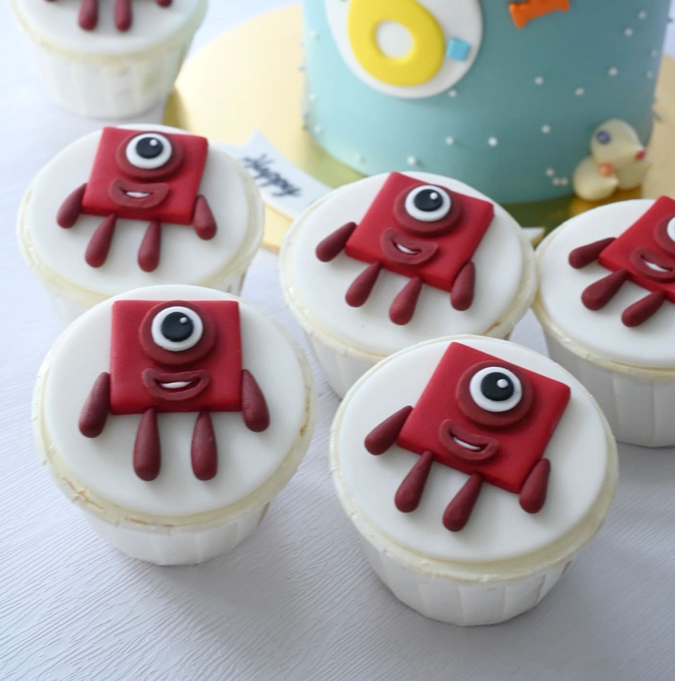 Number Block Cupcake Number Block Cupcake