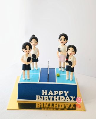 Pickleball Cake 3